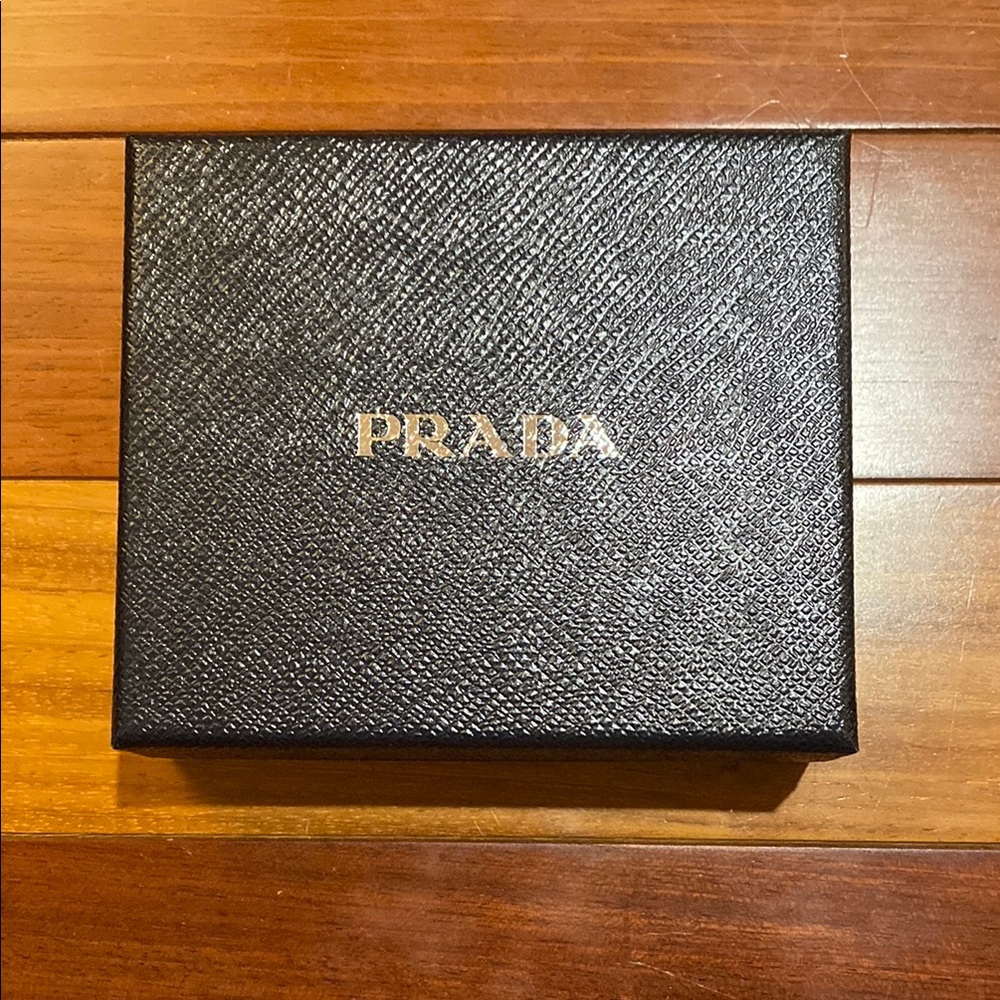 Prada Black Leather Wallet